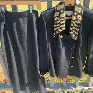 St. John jacket and skirt